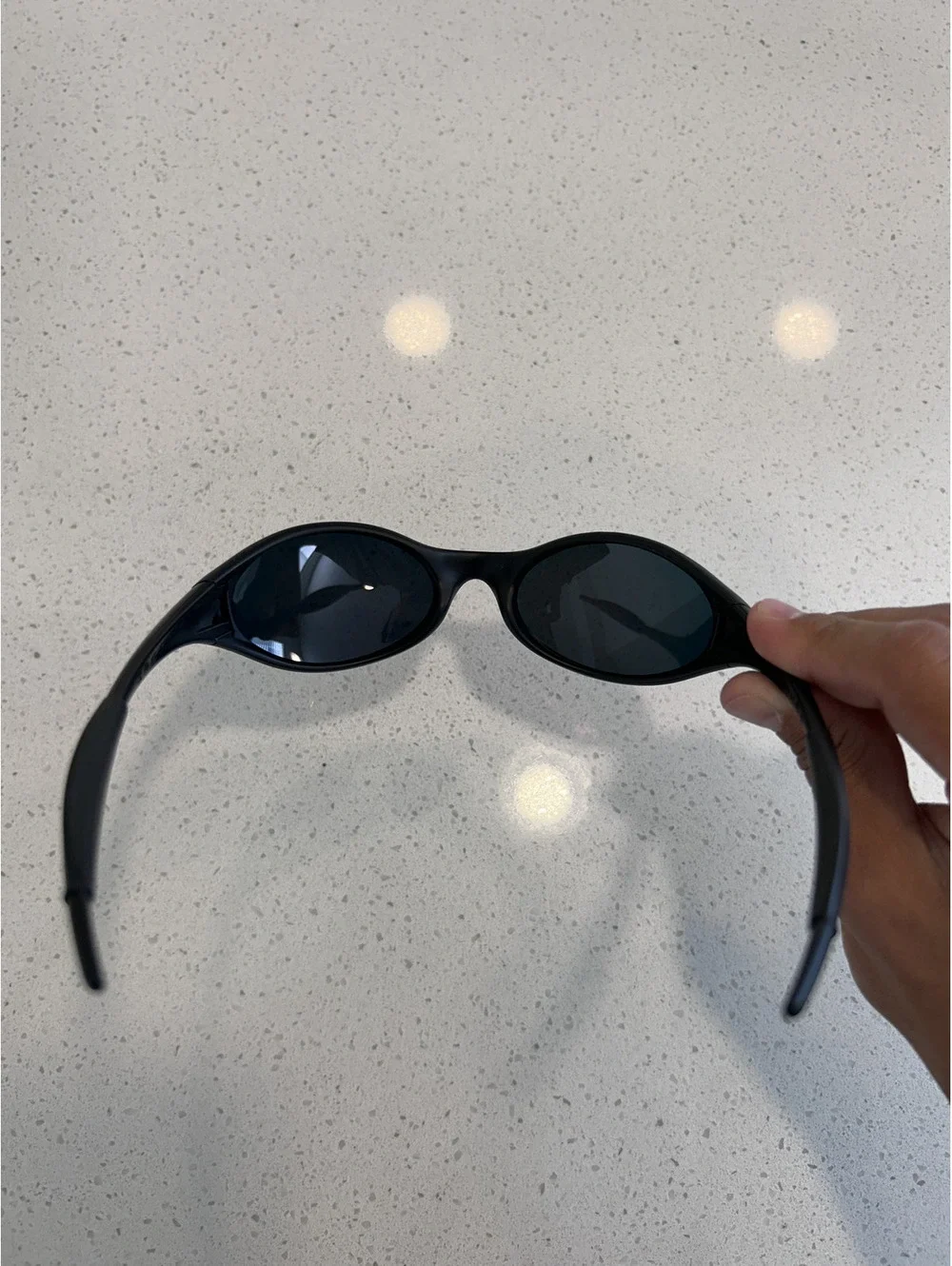 Red Flame Reflective Sunglasses